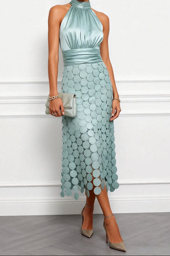 Celine | Vestido Midi Elegante para Cerimónias
