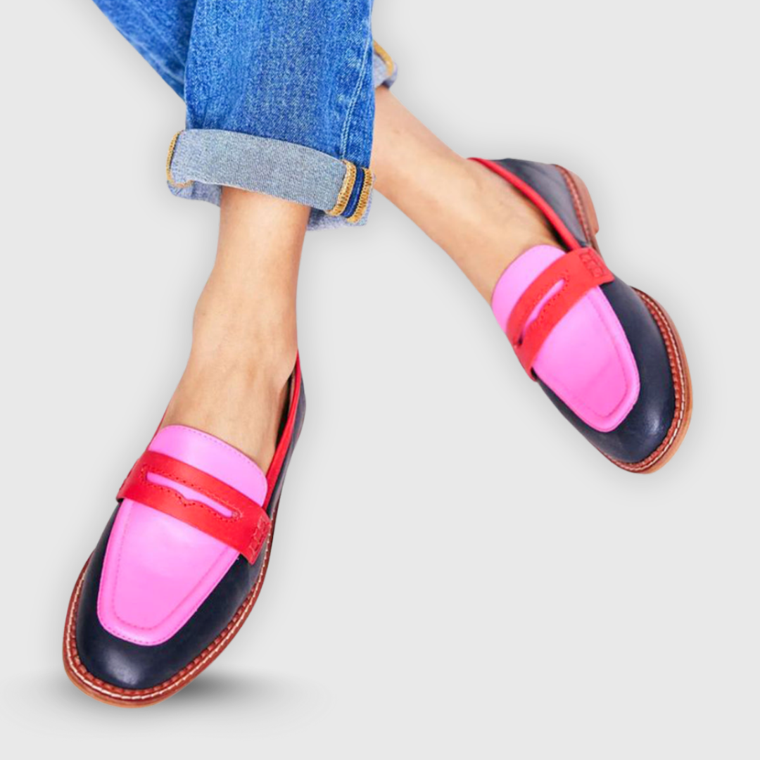 Franki - Mocassins contrastantes