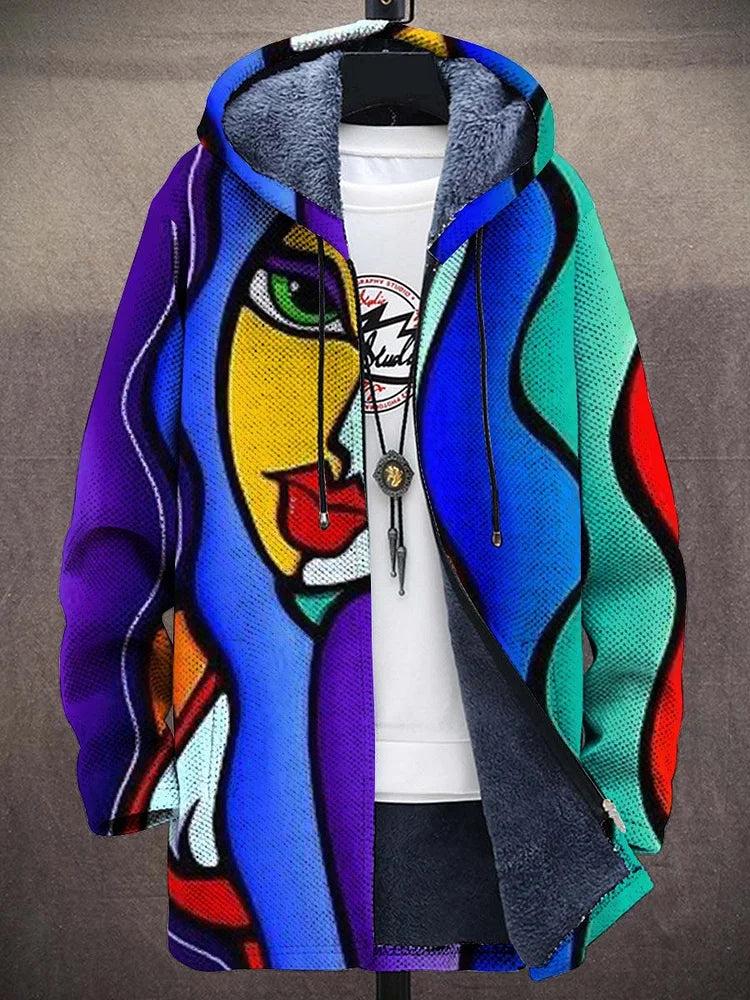 Allira™ | Cardigan luxuoso com inspiração artística