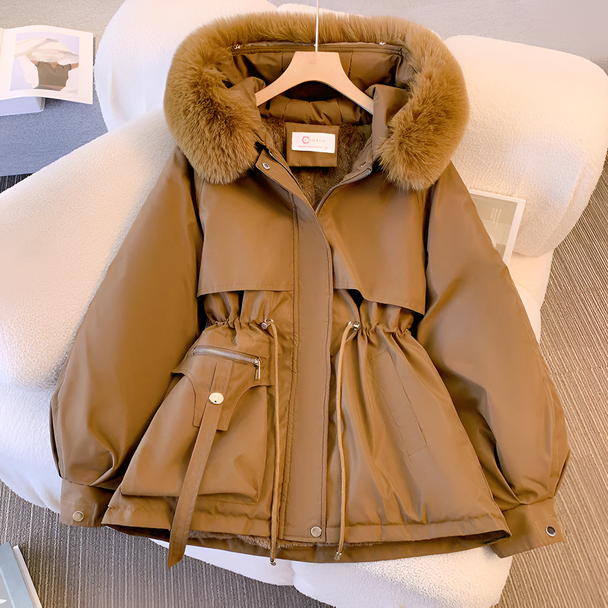 Olivia | Casaco de inverno elegante
