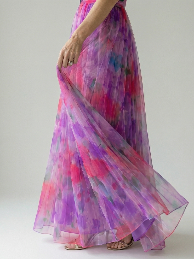 Isel | Vestido maxi suave