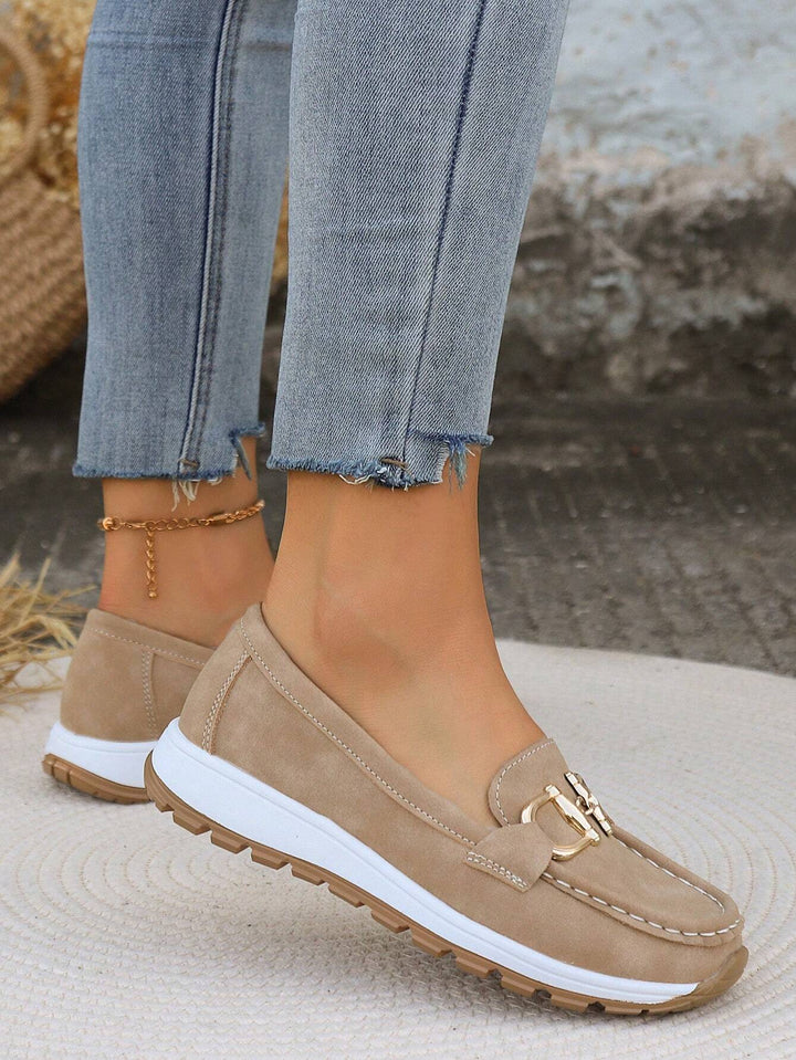 Ellie - Mocassins rasos com fivela