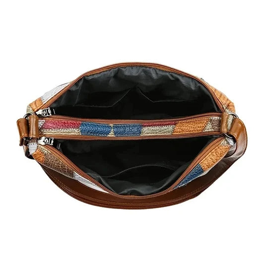 Rigmor – Mala Patchwork Geométrica