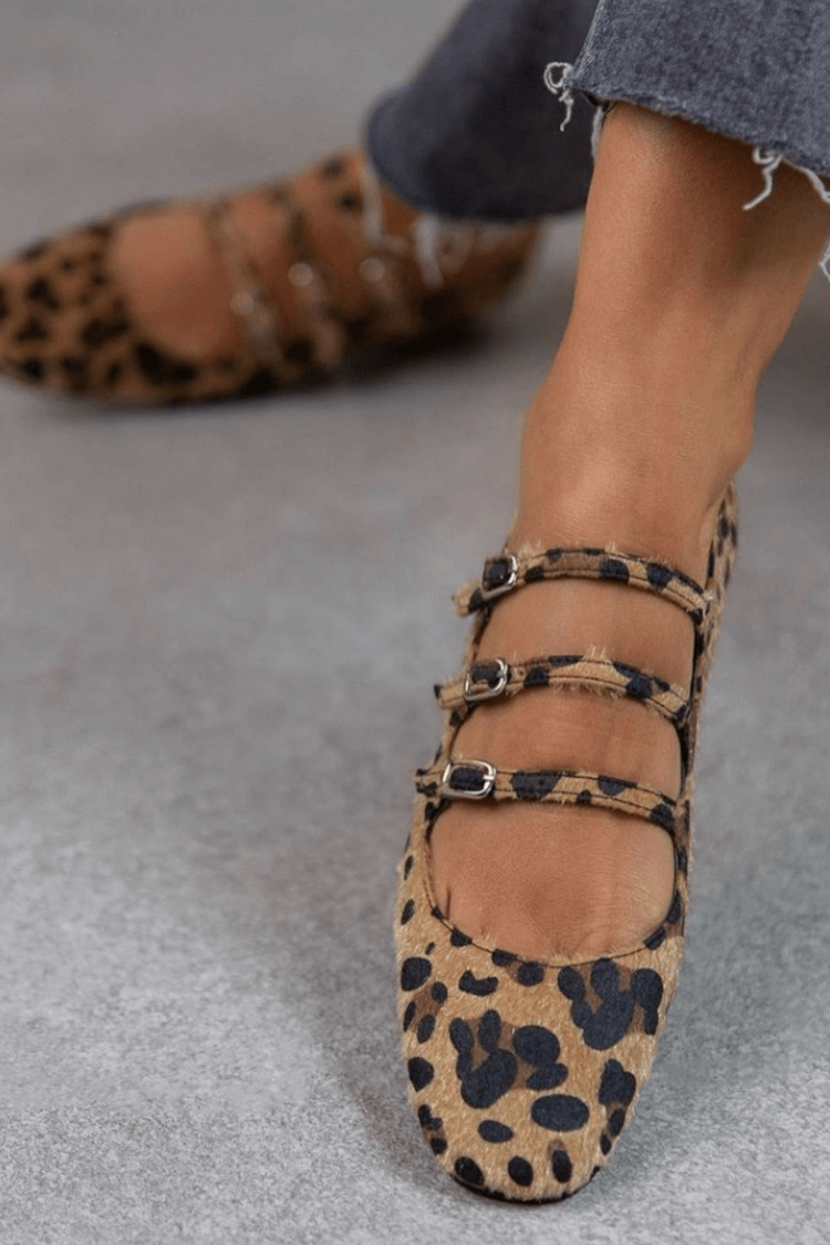 Sabrinas com estampado animal