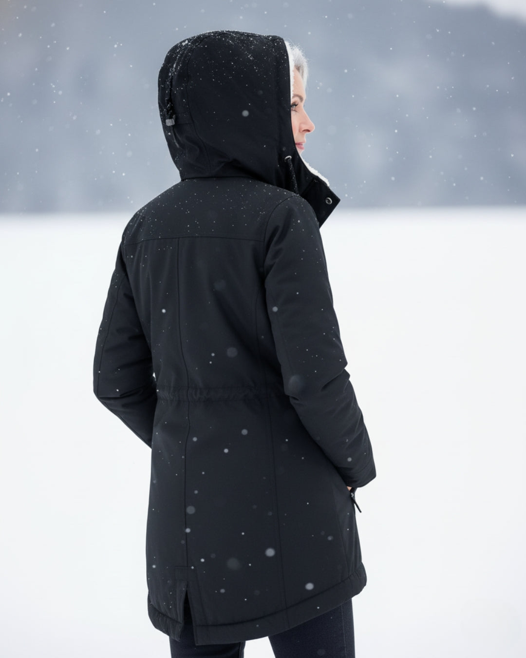 Lioré | Parka alpina com forro sherpa
