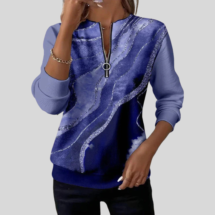 Nirvelle™ | Sweatshirt com estampado vintage