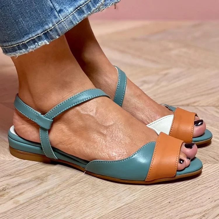 Sandálias color block