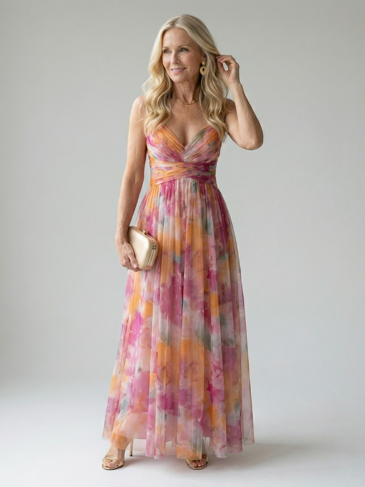 Isel | Vestido maxi suave