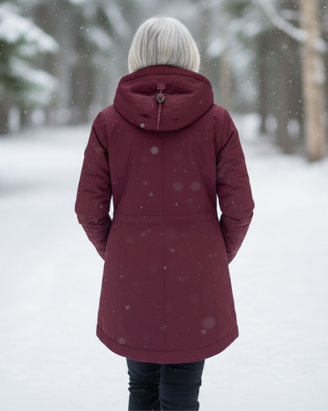 Lioré | Parka alpina com forro sherpa
