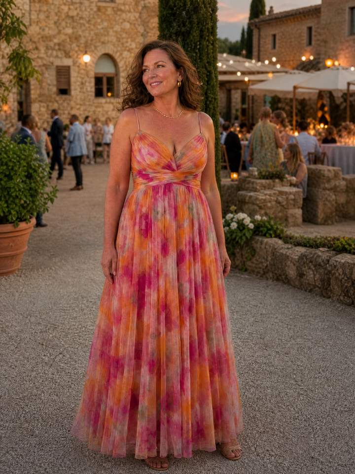 Isel | Vestido maxi suave