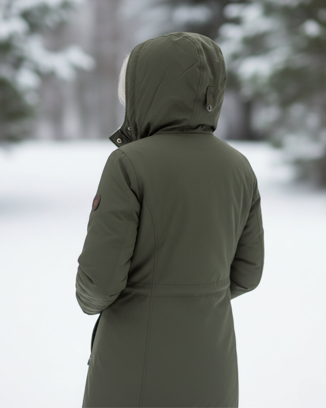 Lioré | Parka alpina com forro sherpa