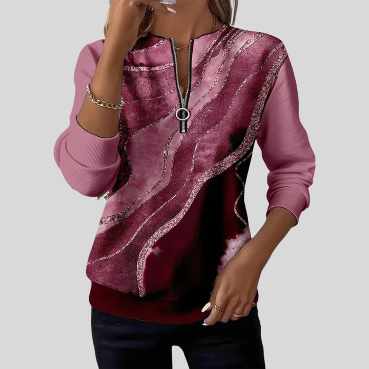 Nirvelle™ | Sweatshirt com estampado vintage