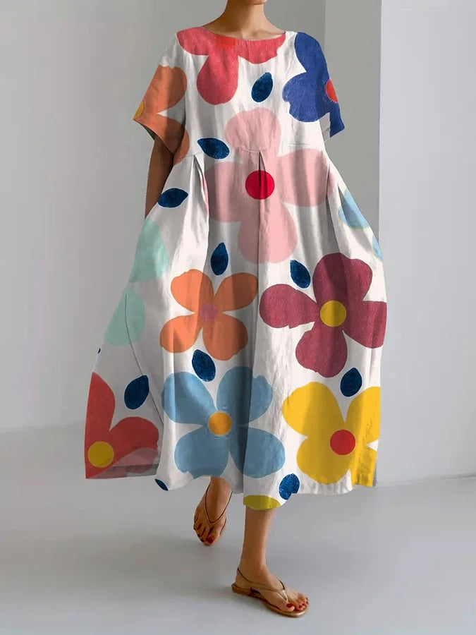 Vestido de verão floral Eli