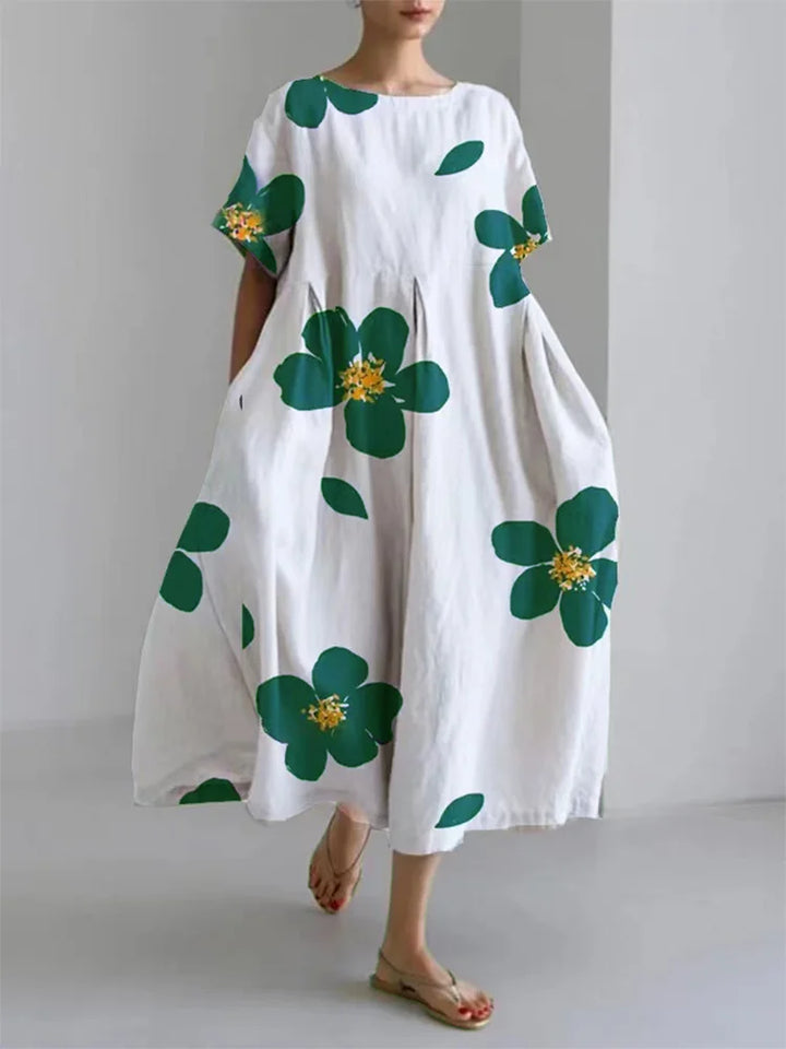 Vestido de verão floral Novi