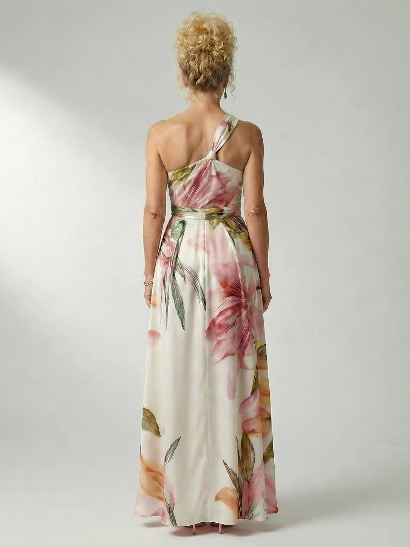 Amiel | Vestido maxi floral leve