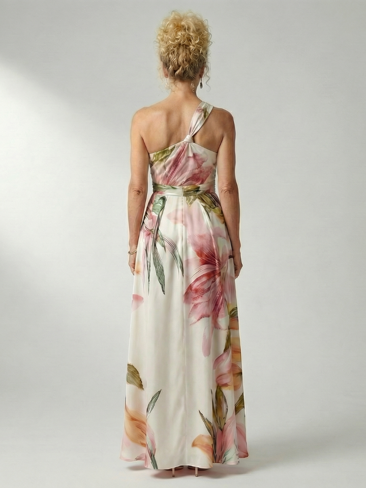 Amiel | Vestido maxi floral leve