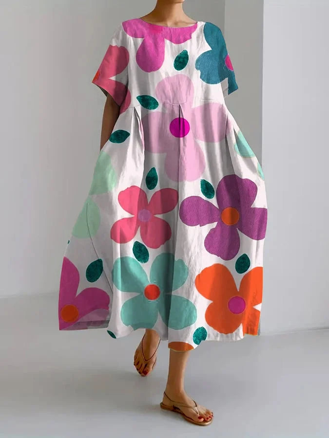 Vestido de verão floral Eli