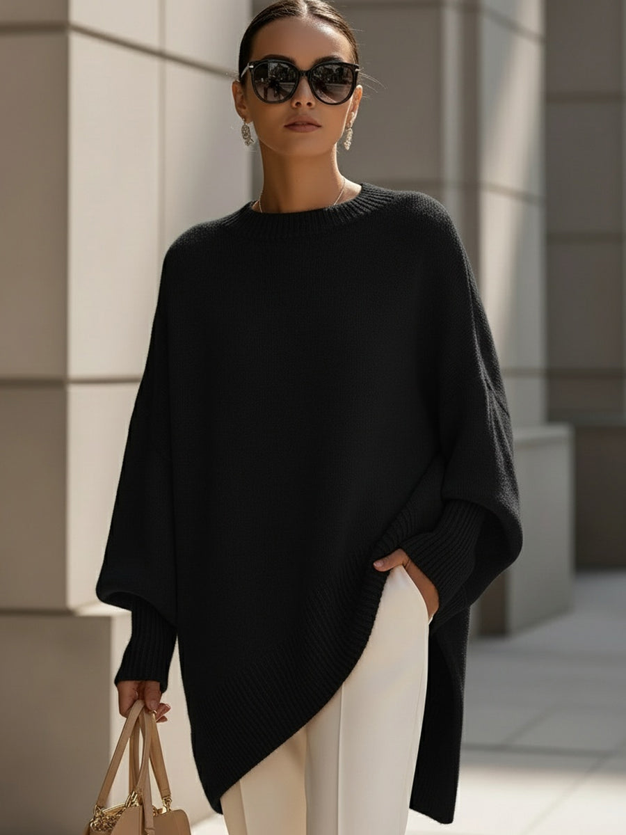 Clarisse | Camisola Ampla com Gola Larga