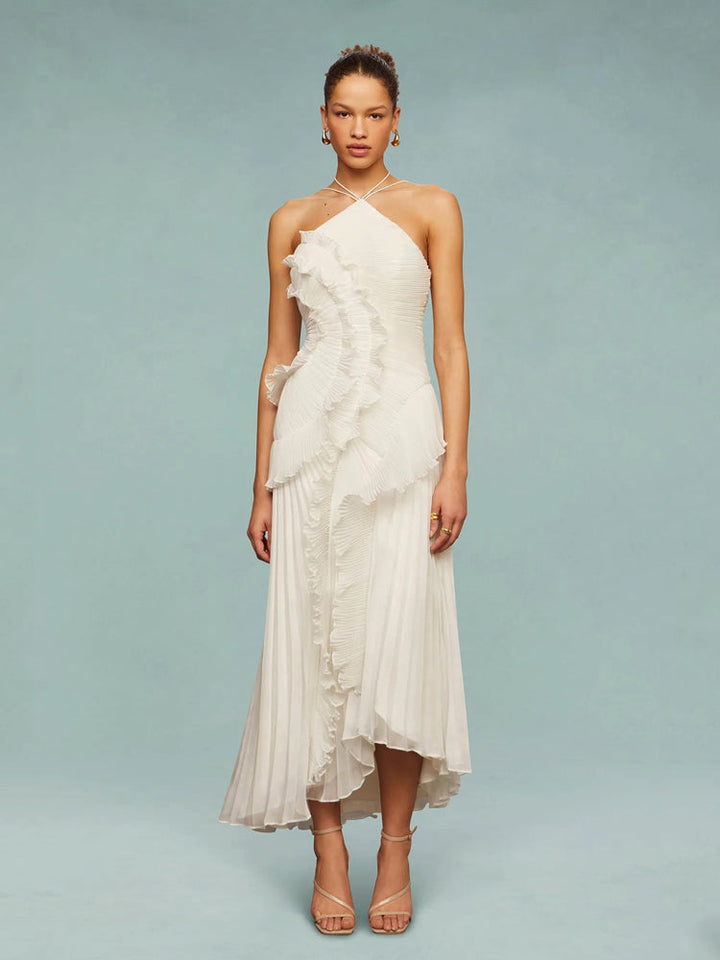 Seraphina™ | Vestido Maxi com Efeito Redemoinho Oceânico