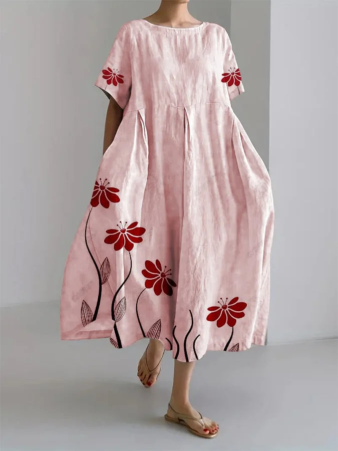 Vestido de verão floral Sabi