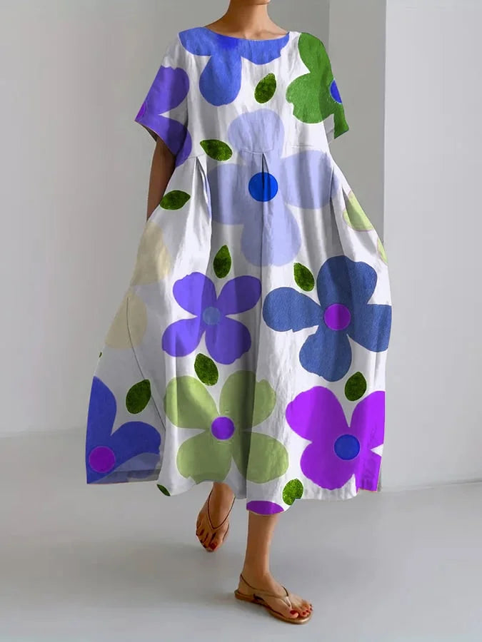 Vestido de verão floral Eli