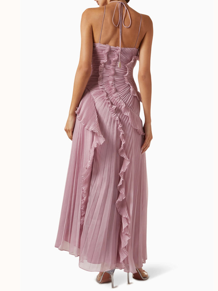 Seraphina™ | Vestido Maxi com Efeito Redemoinho Oceânico