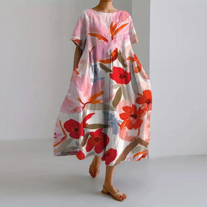 Vestido de verão floral Rosanna