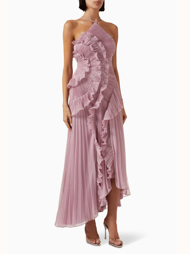 Seraphina™ | Vestido Maxi com Efeito Redemoinho Oceânico