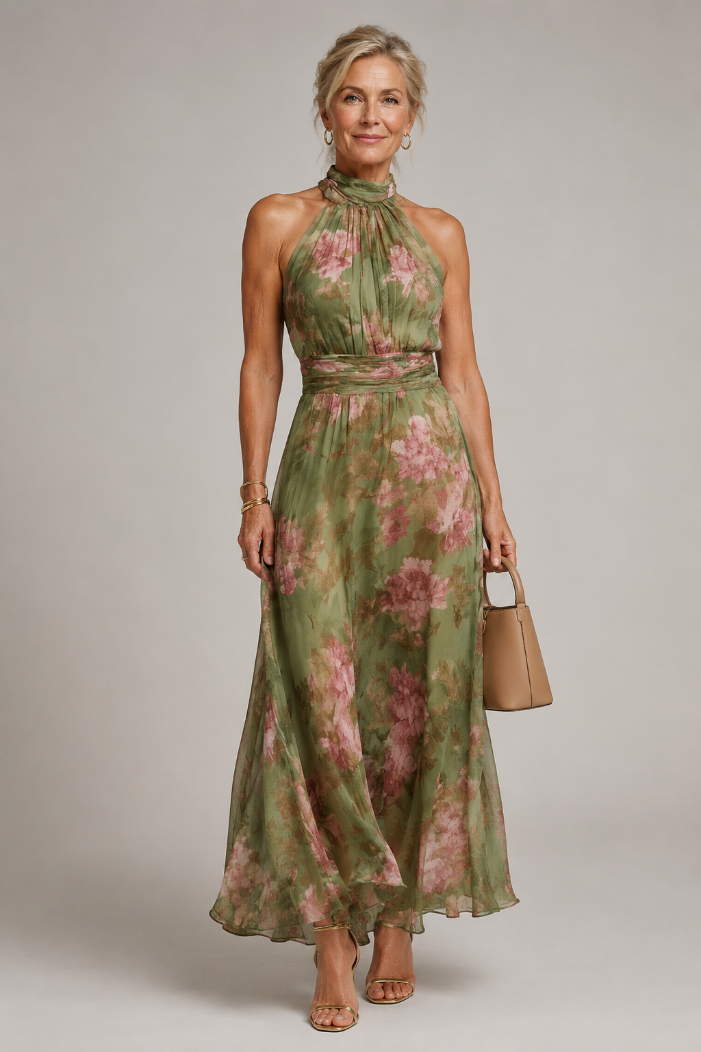 Julie | Vestido floral halter