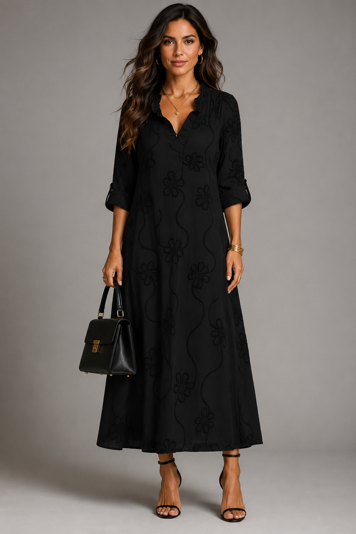 Ambre | Vestido de verão floral favorecedor