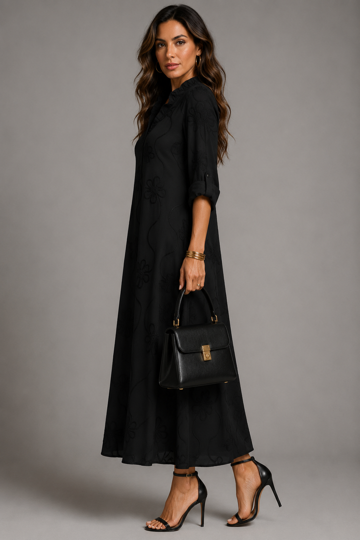 Ambre | Vestido de verão floral favorecedor