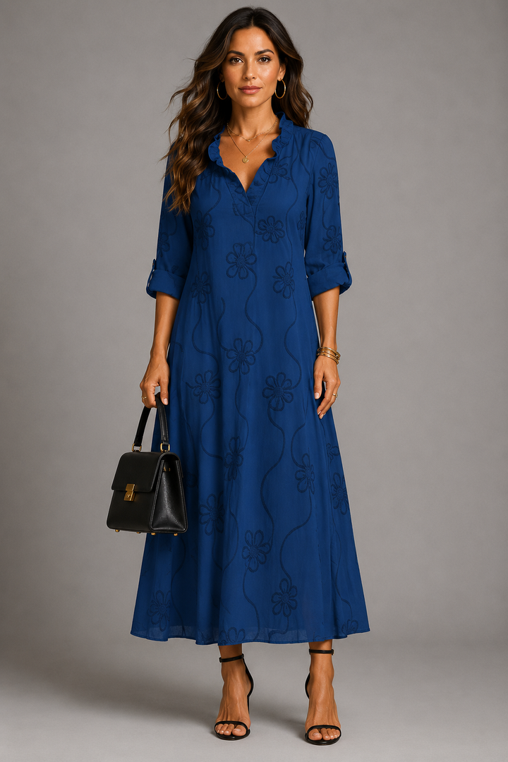 Ambre | Vestido de verão floral favorecedor
