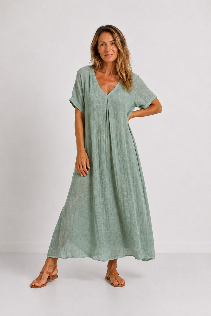 Violette | Vestido maxi roxo