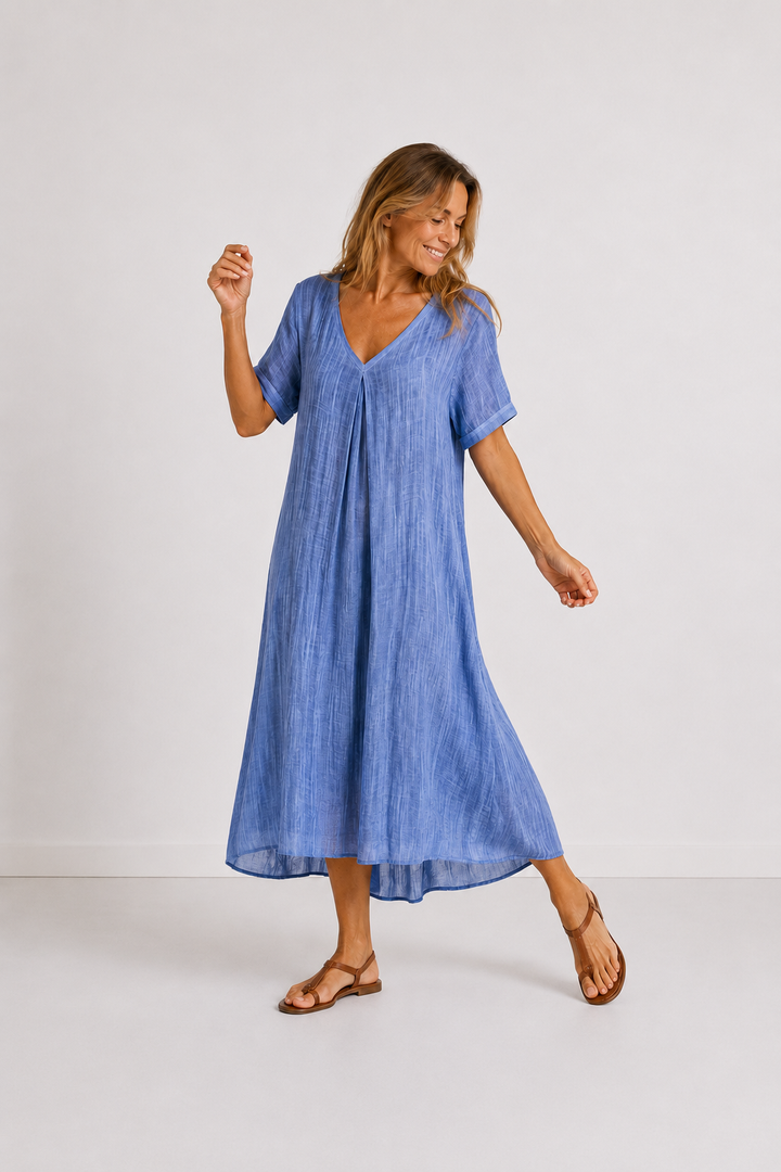 Violette | Vestido maxi roxo