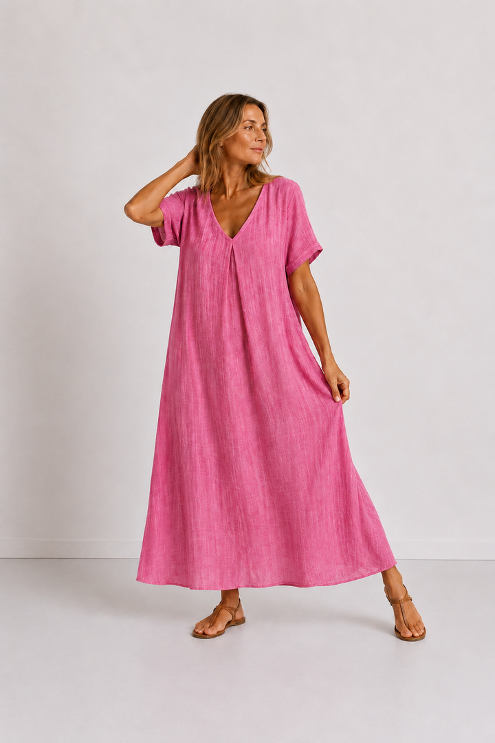 Violette | Vestido maxi roxo