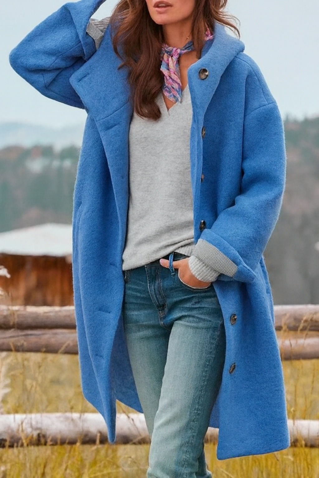 Amelie | Casaco de inverno comprido e elegante