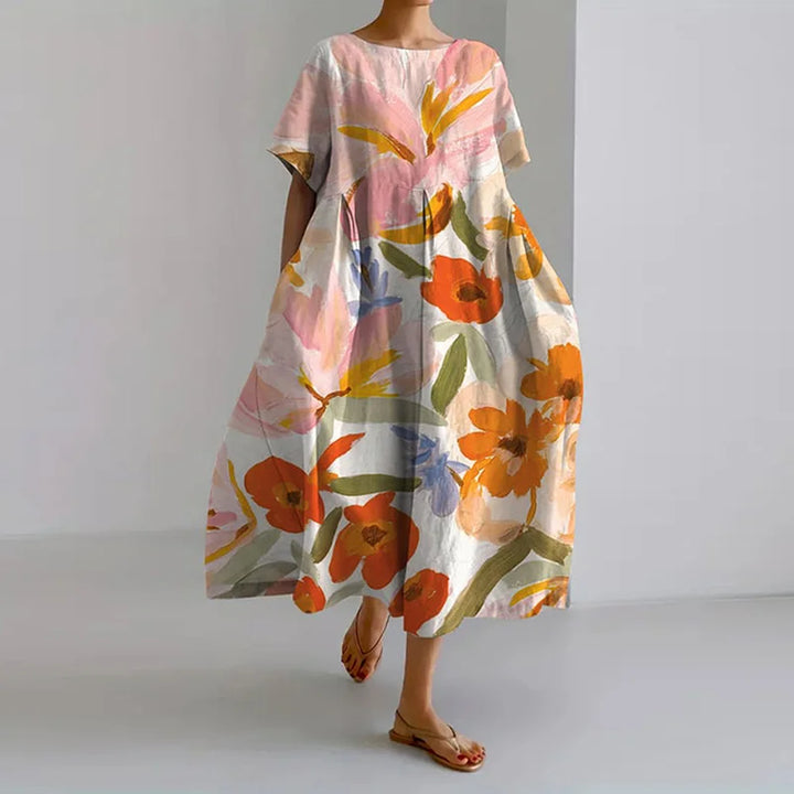 Vestido de verão floral Rosanna