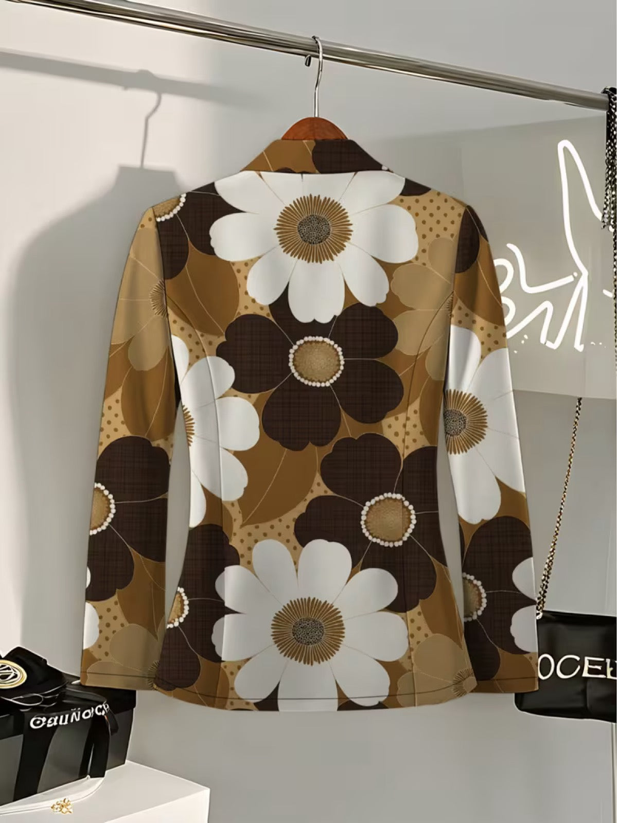 Margaret | Blazer Floral Marcante