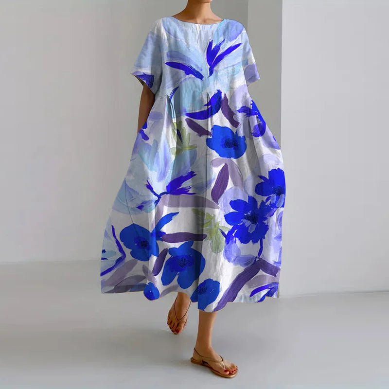Vestido de verão floral Rosanna