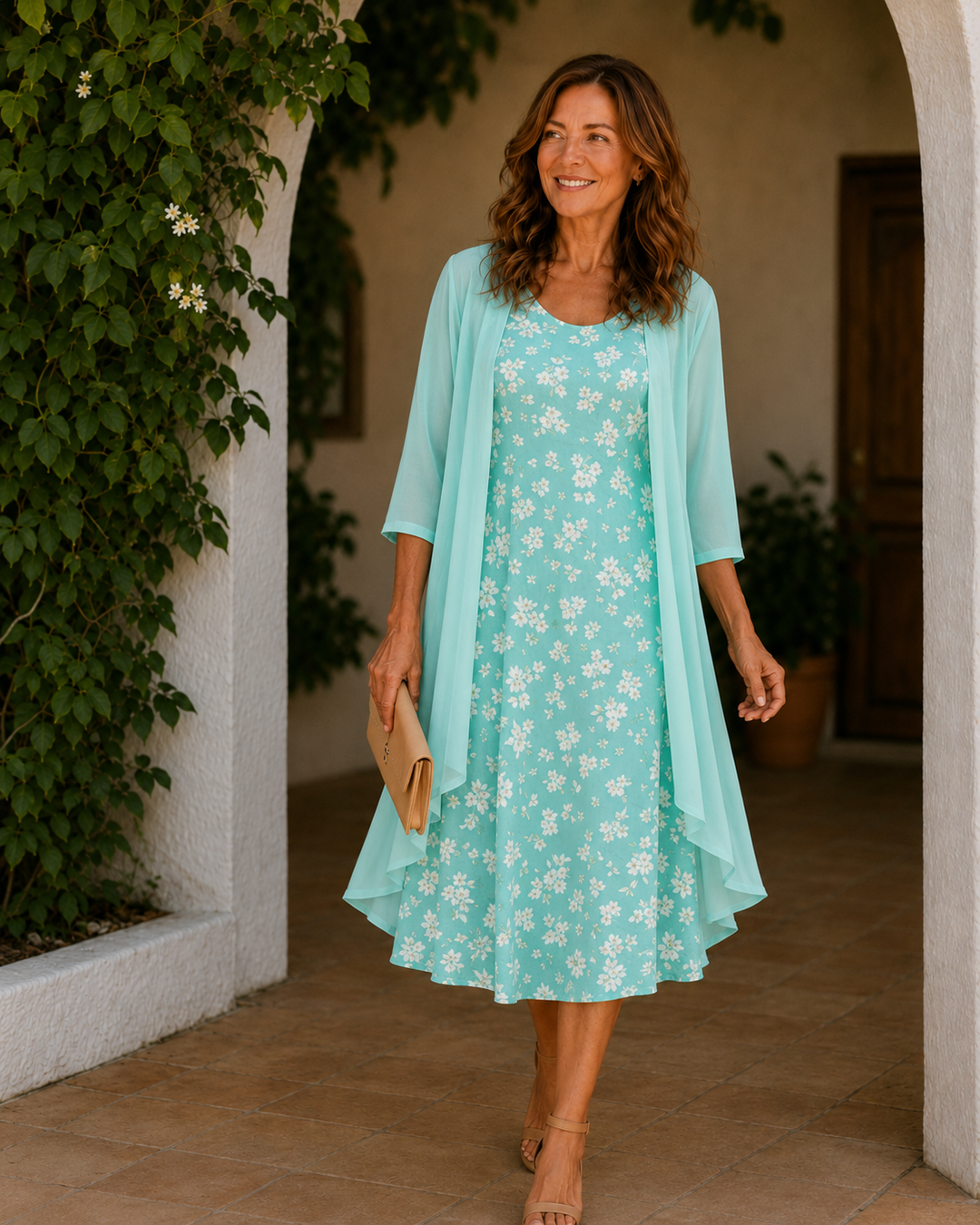 Capri | Vestido com sobreposição
