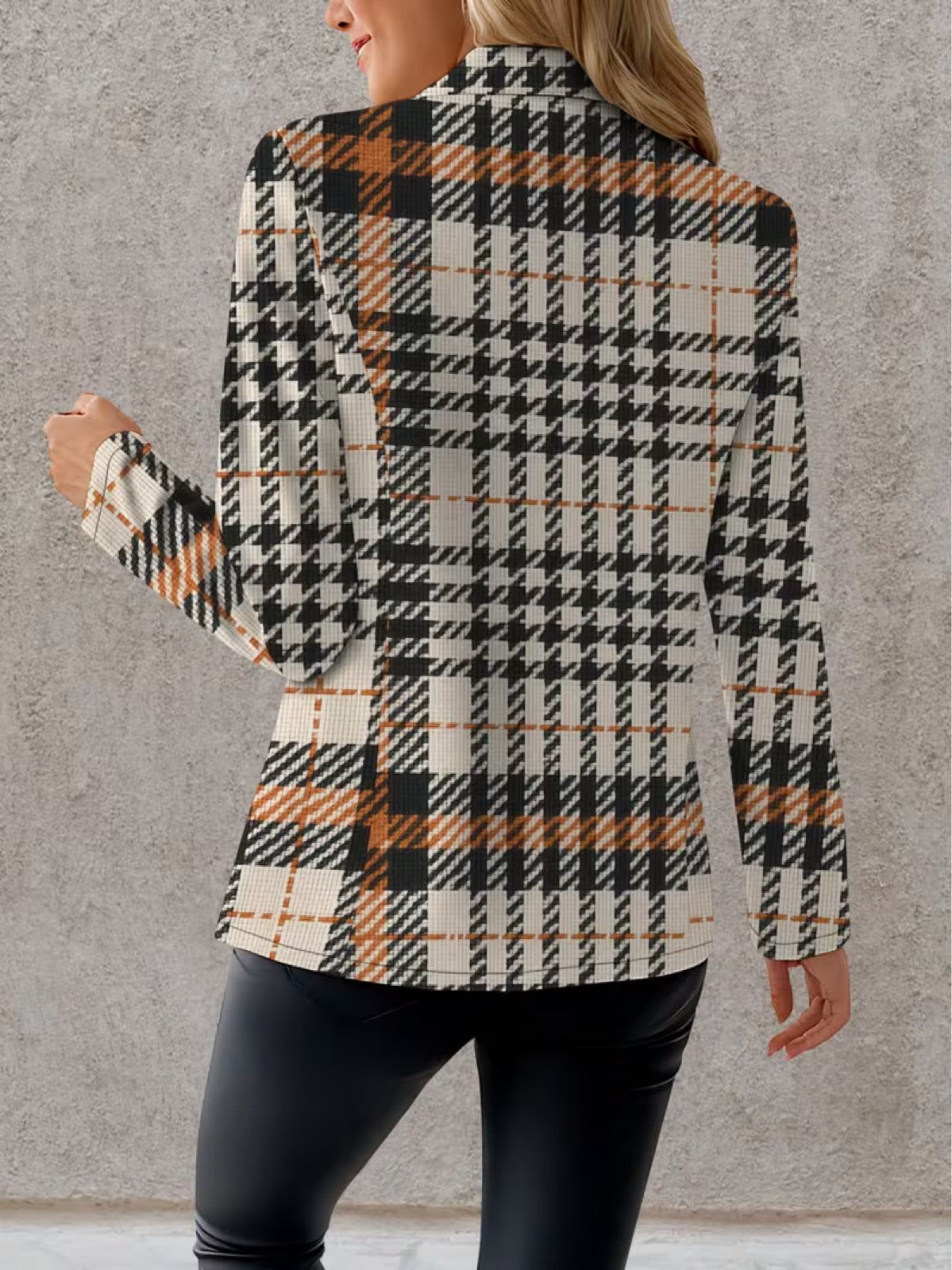 Philippa | Blazer de Alfaiataria Pied-de-Poule