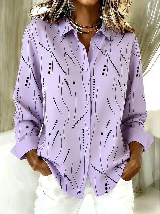 Wendy | Blusa descontraída estampada