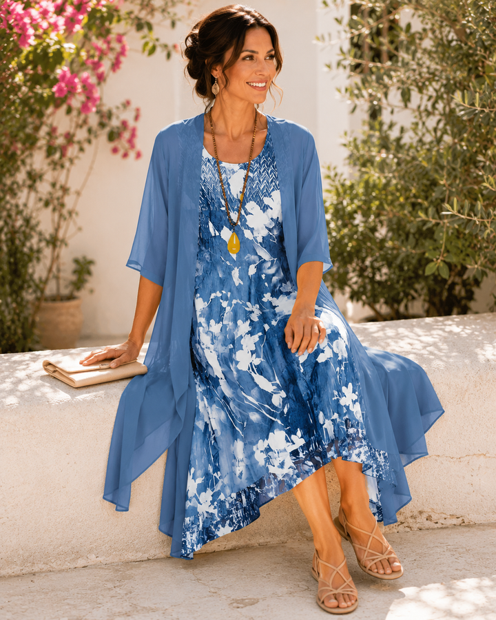 Olivia | Vestido leve de duas camadas