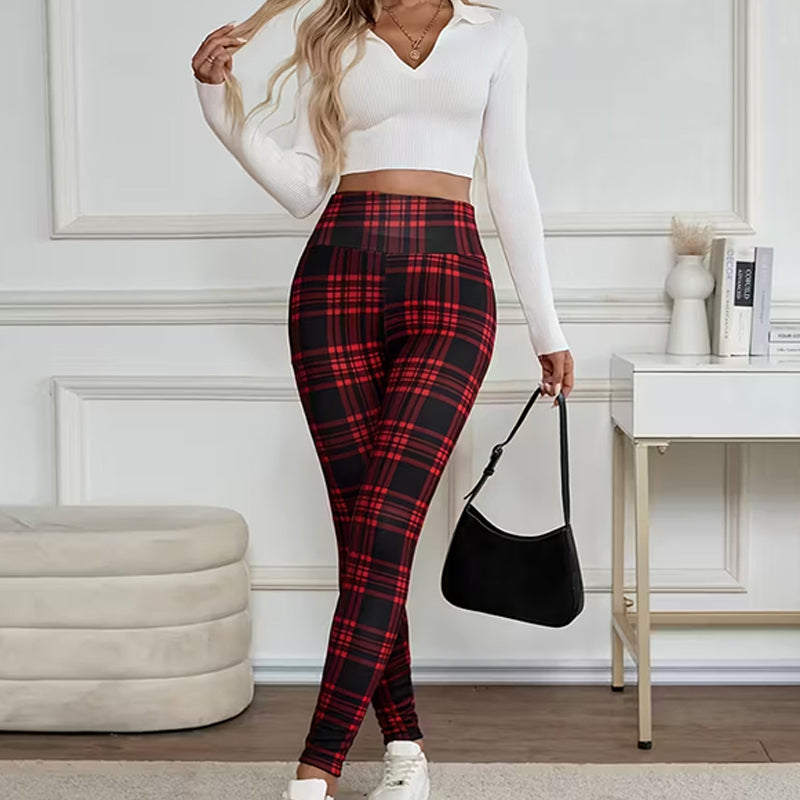 Nanna – Leggings térmicas aos quadrados